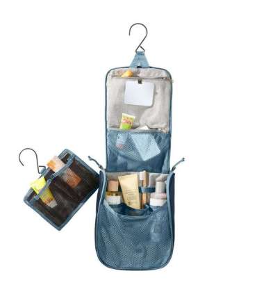 Deuter Wash Center II Blue touring vanity case