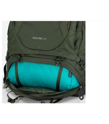 Trekking Backpack Osprey Kestrel  58 Black L/XL