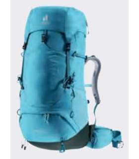 TREKKING BACKPACK DEUTER AIRCONTACT LITE 45 + 10 SL LAGOON-IVY