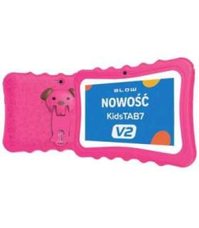 Tablet KidsTAB7 V2 BLOW 4/32GB różowe etui 2MP
