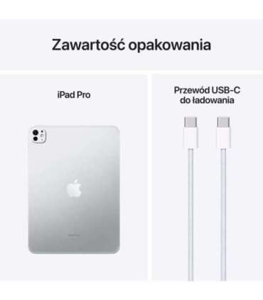Apple iPad Pro 5G Apple M TD-LTE & FDD-LTE 256 GB 27,9 cm (11") 8 GB Wi-Fi 6E (802.11ax) iPadOS 17 Silver