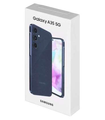 Samsung Galaxy A35 5G 16.8 cm (6.6") Hybrid Dual SIM Android 14 USB Type-C 6 GB 128 GB 5000 mAh Navy
