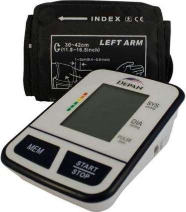 Upper arm blood pressure monitor with arrhythmia detection function