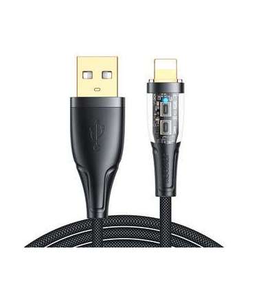 Cable to USB-A / Lightning / 2.4A / 1.2m Joyroom S-UL012A3 (black)
