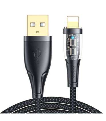 Cable to USB-A / Lightning / 2.4A / 1.2m Joyroom S-UL012A3 (black)