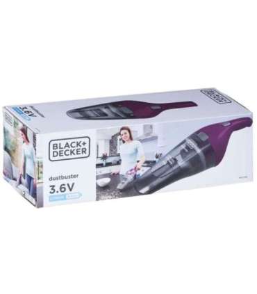 Black & Decker NVC115W handheld vacuum Grey, Purple Bagless