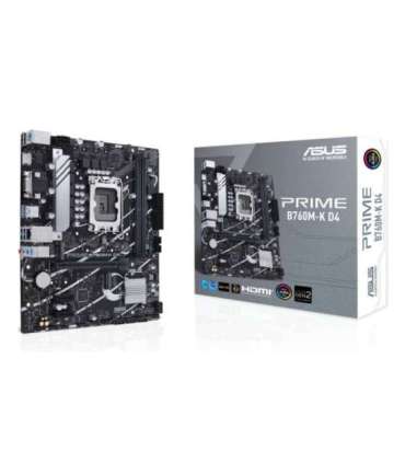 ASUS Prime B760M-K D4 Intel B760 LGA 1700 micro ATX motherboard