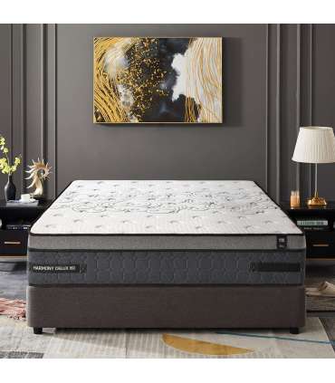 Vedrumadrats HARMONY DELUX 140x200xH30cm, rullpakendis