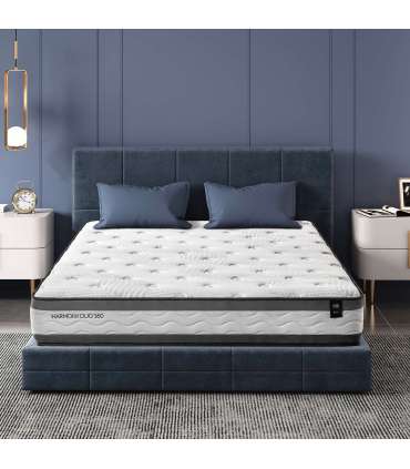 Vedrumadrats HARMONY DUO 120x200xH27cm, kahepoolne, rullpakendis