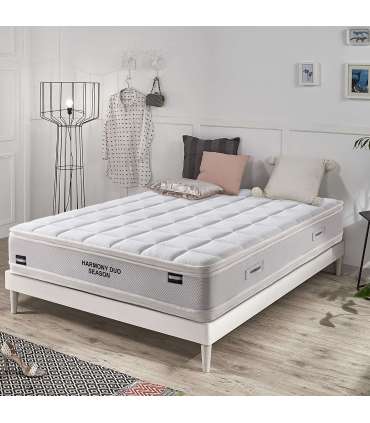 Vedrumadrats HARMONY DUO SEASON 160x200xH29cm, kahepoolne, rullpakendis