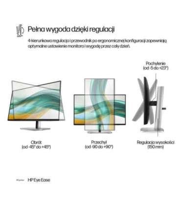 HP Series 5 Pro 23.8 inch FHD Monitor - 524pf