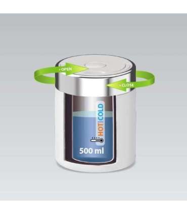 Maestro dinner thermos MR-1649-50 500 ml, white