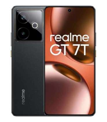 realme GT 7T 17.3 cm (6.8") Dual SIM Android 15 5G USB Type-C 12 GB 256 GB 7000 mAh Black