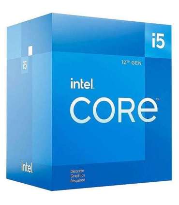CPU INTEL Desktop Core i5 i5-12400F Alder Lake 2500 MHz Cores 6 18MB Socket LGA1700 65 Watts BOX BX8071512400FSRL4W