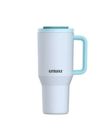 Thermal mug with telescopic straw Kambukka Rio Tumbler 950ml Frosty Coconut