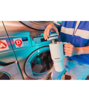 Thermal mug with telescopic straw Kambukka Rio Tumbler 950ml Frosty Coconut