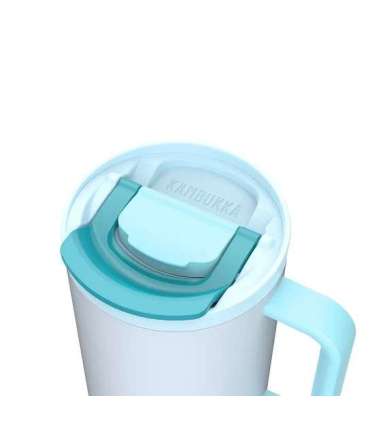 Thermal mug with telescopic straw Kambukka Rio Tumbler 950ml Frosty Coconut