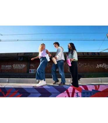 Thermal mug with telescopic straw Kambukka Rio Tumbler 950ml Frosty Coconut