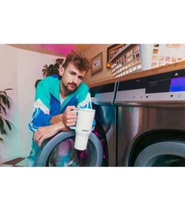 Thermal mug with telescopic straw Kambukka Rio Tumbler 950ml Frosty Coconut