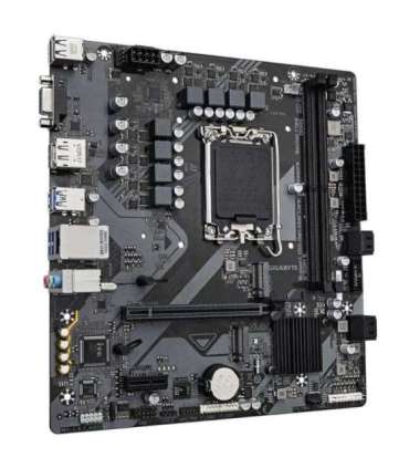 GIGABYTE B760M E Motherboard - Supports 14th Gen. Intel Core CPUs, 6+1+1 phases VRM, up to 7200MHz DDR5 (OC), 2xPCIe 4.0