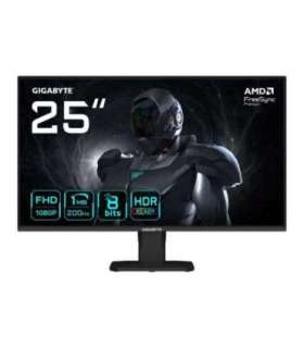 GIGABYTE GS25F2 25" FHD Gaming Monitor - 1920 x 1080, 200Hz, 1ms, 300 cd/m2, Display HDR 10, HDMI 2.0, Displayport 1.4
