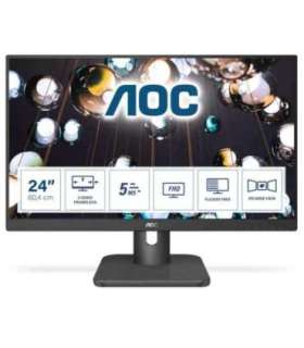 AOC E1 24E1Q computer monitor 60.5 cm (23.8") 1920 x 1080 pixels Full HD LED Black