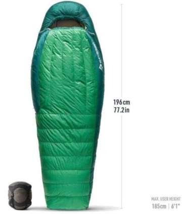 Sea to summit Ascent -9C - Down sleeping bag Green