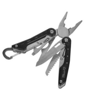 Multitool AZYMUT Turon - 10 tools + carabiner + belt pouch (H-P224108)