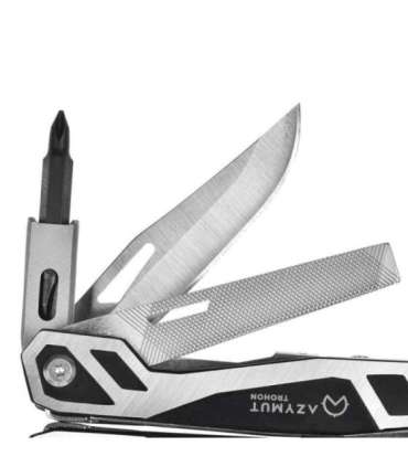 Multitool AZYMUT Trohon - 12 tools + 8 bits + holster (H-P2010121)