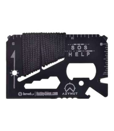 Multitool AZYMUT TOOL CARD multifunctional card - 13 tools + case 85/53 mm (H-O200930TC)