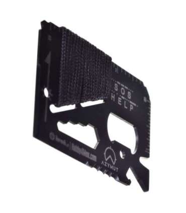 Multitool AZYMUT TOOL CARD multifunctional card - 13 tools + case 85/53 mm (H-O200930TC)