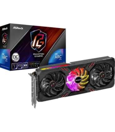 ASRock Phantom Gaming Arc A770 Intel 16 GB OC graphics card