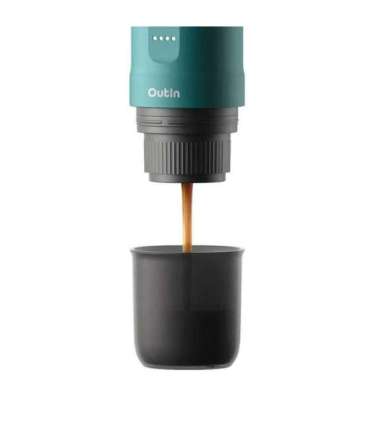 Outin Nano 7500mAh Portable Coffee Maker (Turquoise)