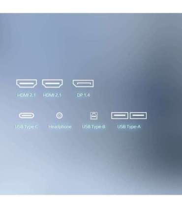 GIGABYTE M27QA ICE 27" QHD Gaming Monitor - 2560 x 1440, 180Hz, 1ms, 350 cd/m², FreeSync, Display HDR400, HDMI 2.1,