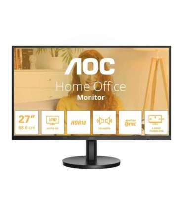 AOC B3 U27B3A computer monitor 68.6 cm (27") 3840 x 2160 pixels 4K Ultra HD LCD Black