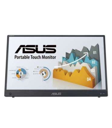 ASUS ZenScreen MB16AHT 39.6 cm (15.6") 1920 x 1080 pixels Full HD Touchscreen Black