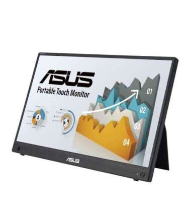 ASUS ZenScreen MB16AHT 39.6 cm (15.6") 1920 x 1080 pixels Full HD Touchscreen Black