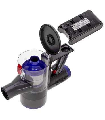 Cordless upright vacuum cleaner Adler AD 7061 allergy-friendly Black, Blue