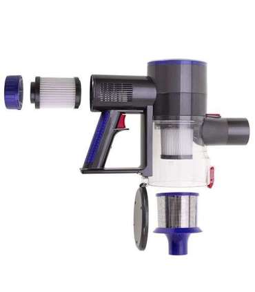 Cordless upright vacuum cleaner Adler AD 7061 allergy-friendly Black, Blue