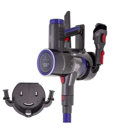 Cordless upright vacuum cleaner Adler AD 7061 allergy-friendly Black, Blue