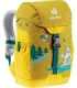 Deuter Schmusebar Children's hiking backpack Yellow