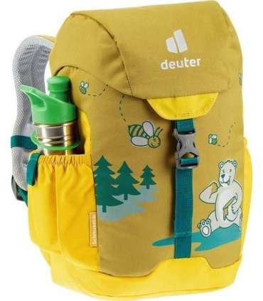Deuter Schmusebar Children's hiking backpack Yellow