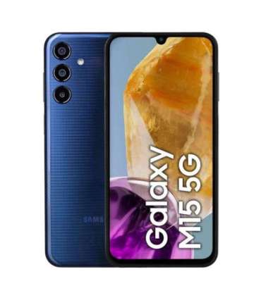 Samsung Galaxy M15 16.5 cm (6.5") Hybrid Dual SIM 5G USB Type-C 4 GB 128 GB 6000 mAh Blue
