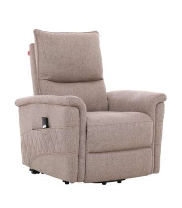 Tugitool GIANNI elektriline lift recliner 85x86xH106cm, beež