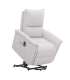 Tugitool GIANNI elektriline lift recliner 85x86xH106cm, hallikasvalge