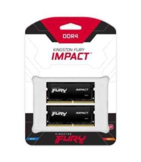 Kingston Technology FURY 64GB 3200MT/s DDR4 CL20 SODIMM (Kit of 2) Impact