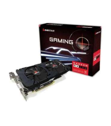 BIOSTAR Radeon RX 580 8GB GDDR5 graphics card (VA5815RQ82)