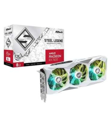 Asrock RX7600 SL 8GO graphics card AMD Radeon RX 7600 8 GB GDDR6