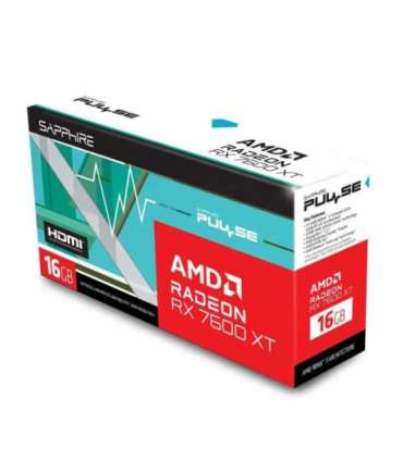 Sapphire PULSE Radeon RX 7600 XT AMD 16 GB GDDR6