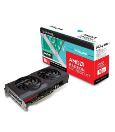Sapphire PULSE Radeon RX 7600 XT AMD 16 GB GDDR6